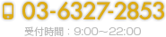 電話：03-6327-2853（受付時間：10:00〜22:00）